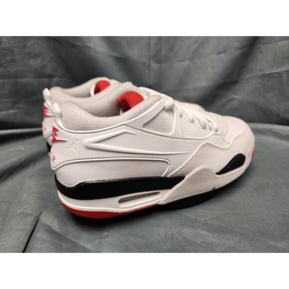 Nike Boys Air Jordan 4 RM (GS) Sneakers Mesh White Red Size 5.5 NEW NO BOX! - Picture 8 of 11